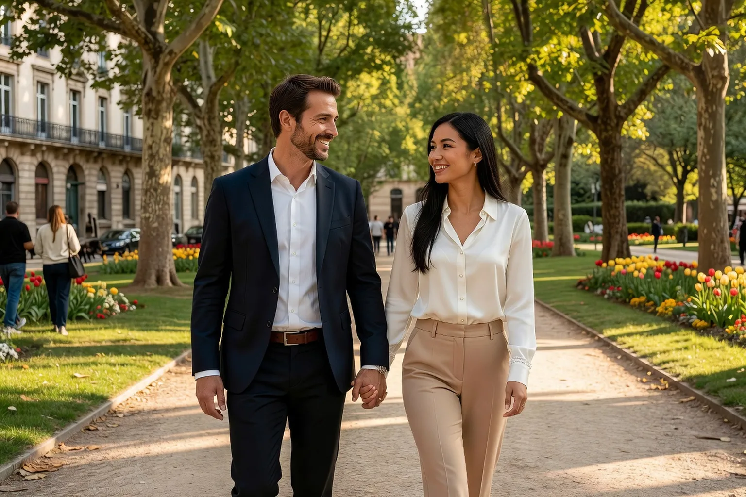 Couple franco-vietnamien Adrien et Linh